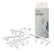Bathlux Overhead Hanging Clothing Dryer with Suction Cup
