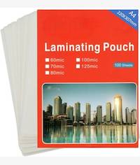 Brainware A4 100 Sheets Laminating Pouch
