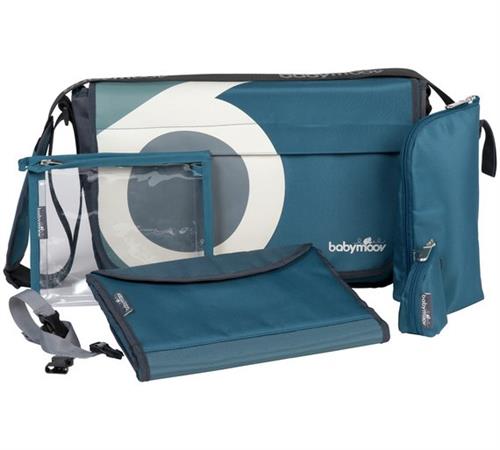 Babymoov Zen Blue Messenger Changing Diaper Bag