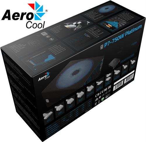 AeroCool Project 7 RGB Ready 750w 80 Plus Platinum My Store