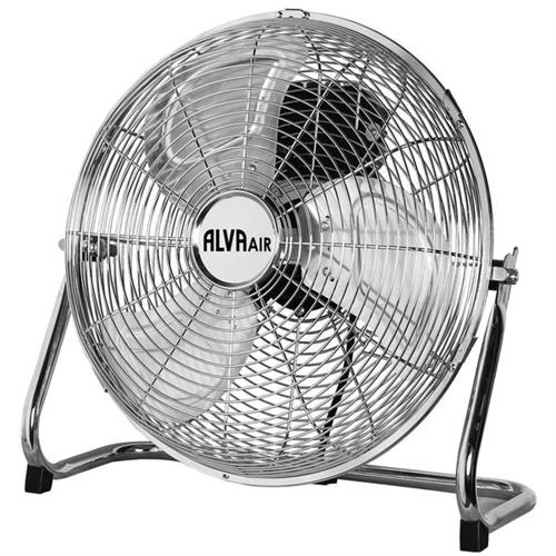 Alva Air 50cm High Velocity Chrome Floor Fan My Store
