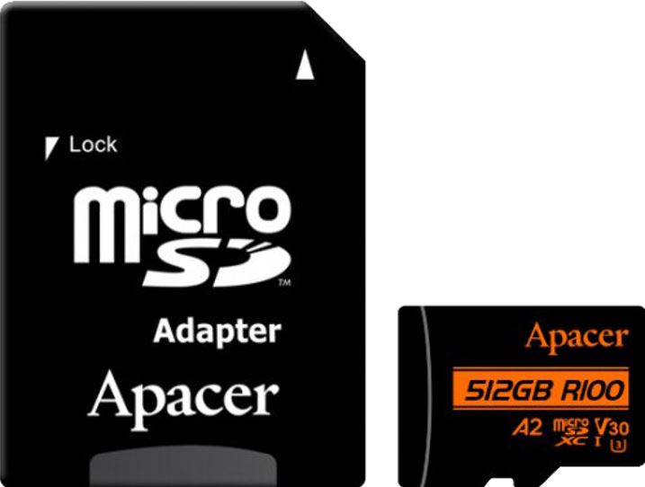 Apacer 512GB MicroSD Class10 V30 Memory Card My Store