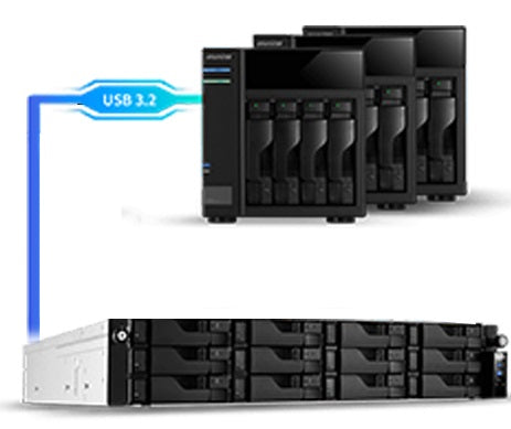 Asustor Lockerstor 12RD Bay Lockerstor 2U Rack NAS My Store