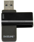 Baseline 64GB USB 2.0 Swivel Memory Stick My Store