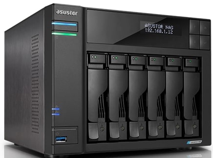 Asustor Lockerstor 6 Gen2 6 Bay NAS No Hard Drive My Store