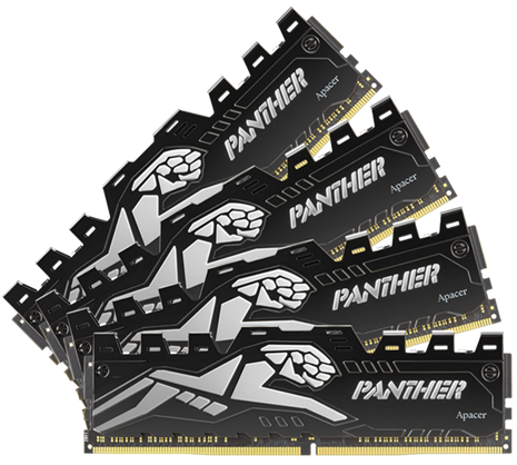 Apacer Panther 8GB DDR4 BlackGold Gaming Memory My Store