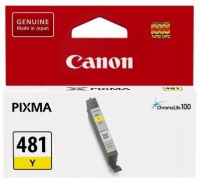 Canon CLI 481 Yellow Ink Cartridge My Store