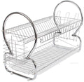 Casey 2 Layer 40cm Stainless Steel Medium Dish Rack My Store
