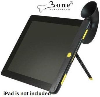 Bone Black iPad 2 Collection Horn Stand My Store