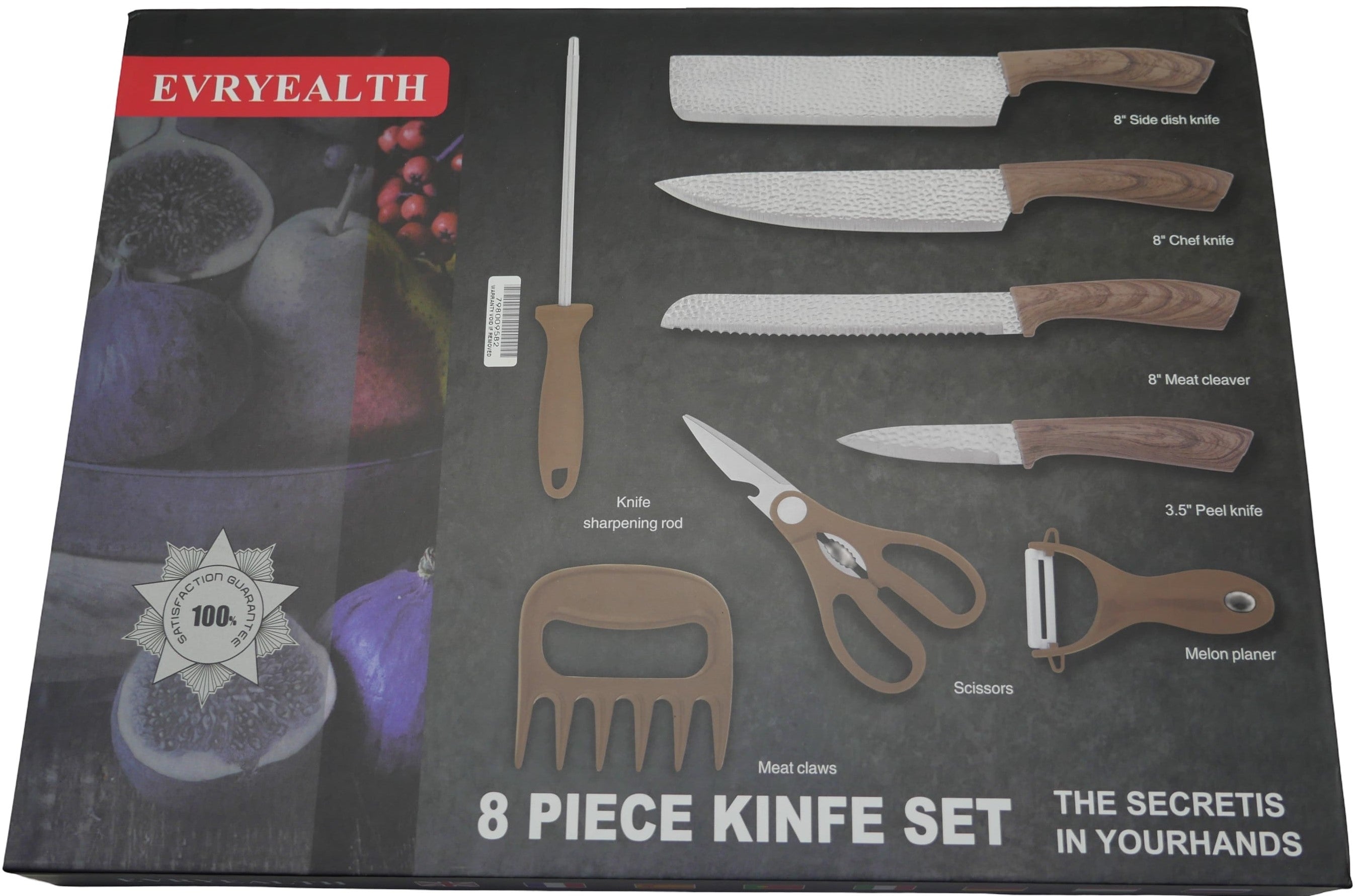 Casey Evryealth 8 Piece Knife Set My Store