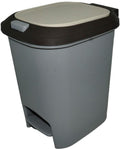 Casey 20 Litre Step On Pedal Waste Bin Grey My Store