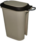 Casey 15 Litre Step On Pedal Waste Bin Beige And Brown My Store