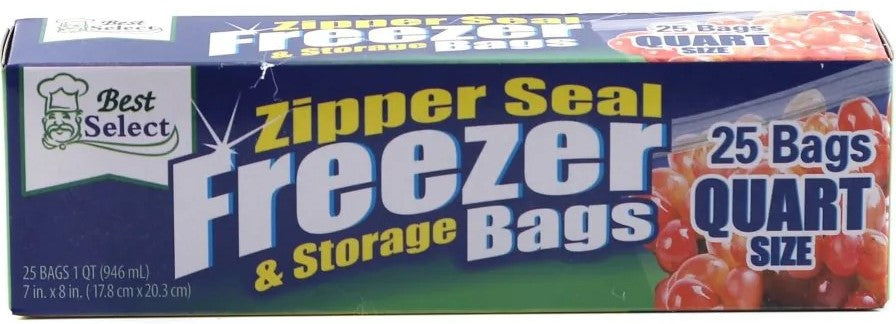 Casey Food Freezer Storage Bag X25 Medium My Store