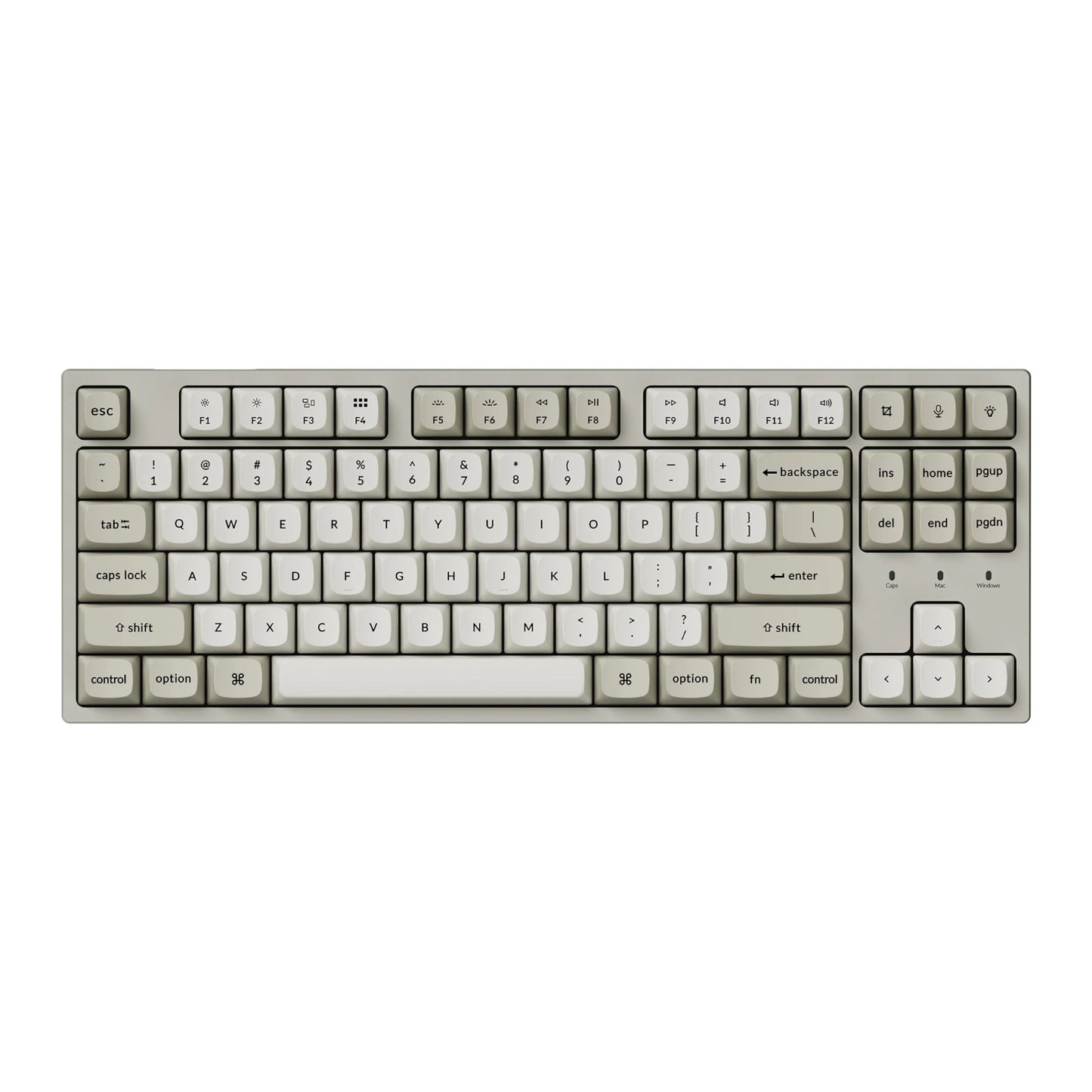 Keychron C1 Pro 8K 80% Super Red Hot-swappable RGB Wired Mechanical Keyboard