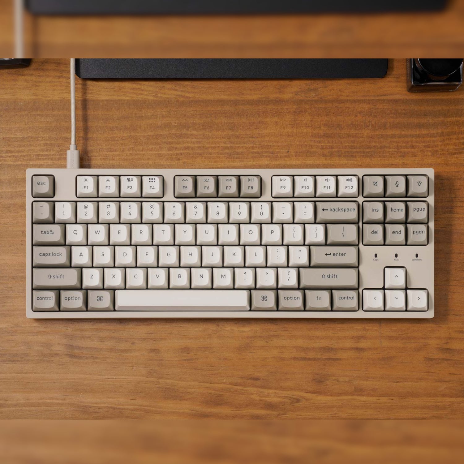 Keychron C1 Pro 8K 80% Super Red Hot-swappable RGB Wired Mechanical Keyboard