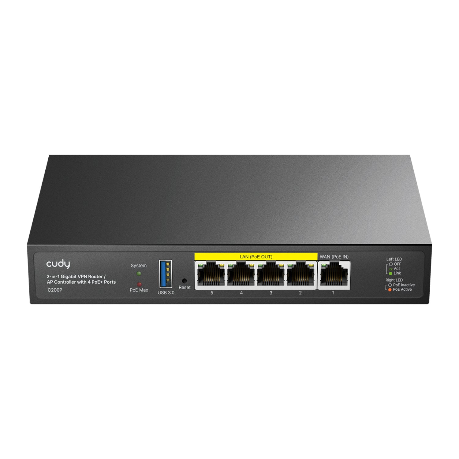 Cudy C200P 2-IN-1 SMB Router / AP Controller