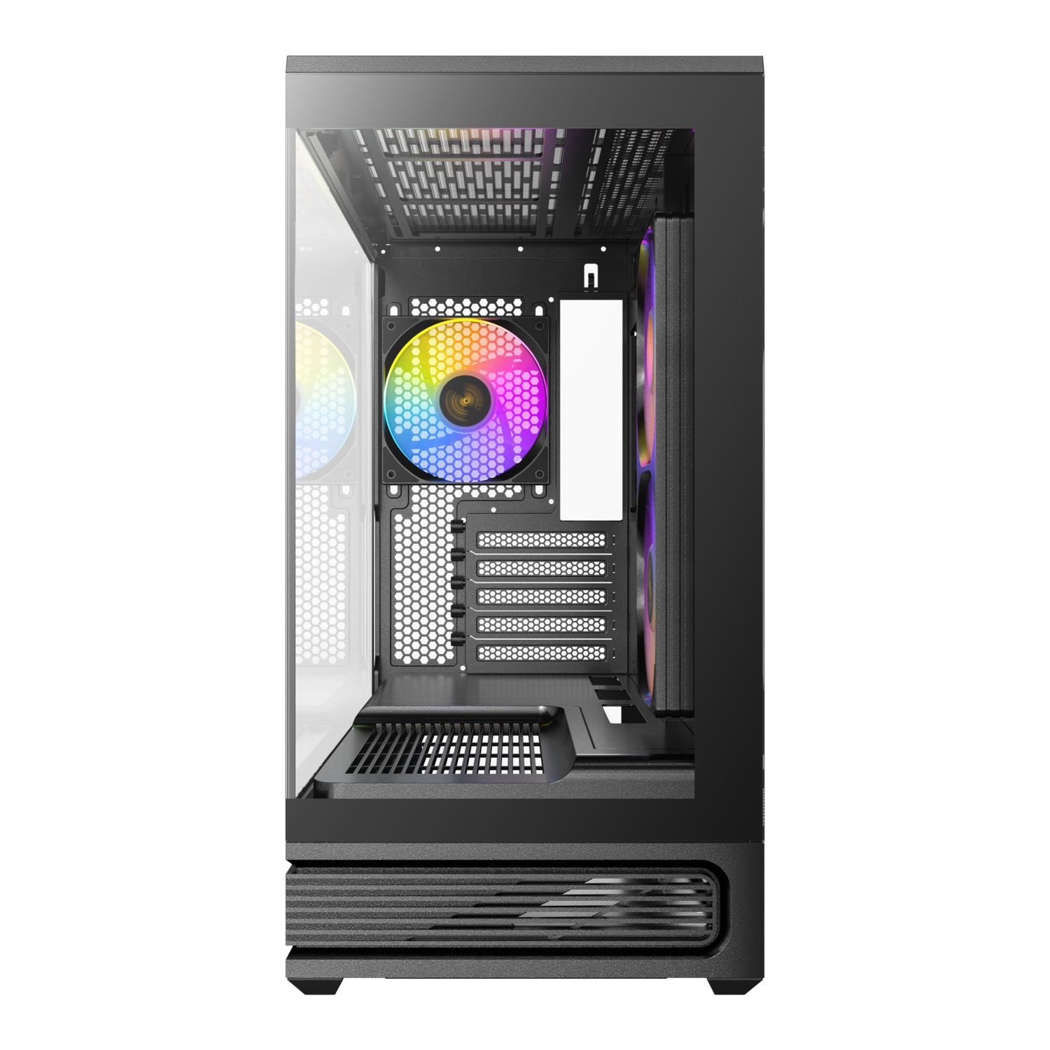 Antec C2M ARGB Compact Micro-ATX Gaming Chassis - Black