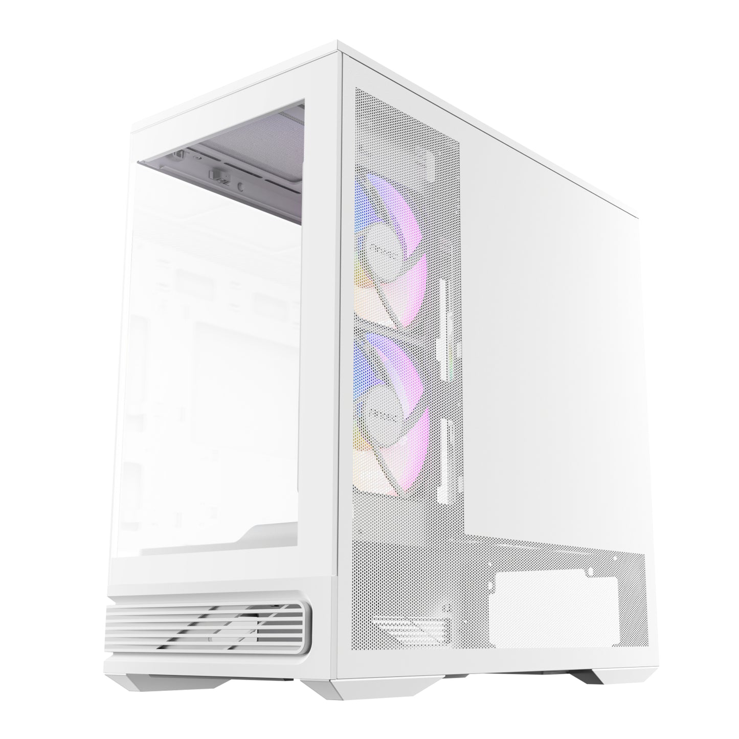 Antec C2M ARGB Compact Micro-ATX Gaming Chassis - White