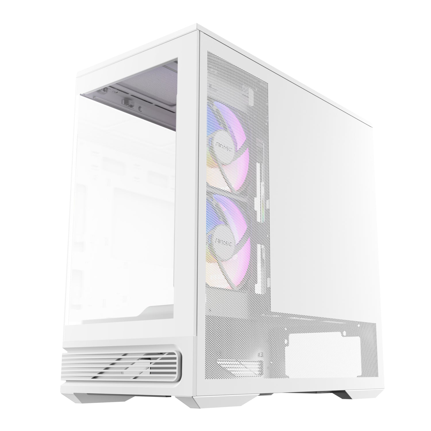 Antec C2M ARGB Compact Micro-ATX Gaming Chassis - White
