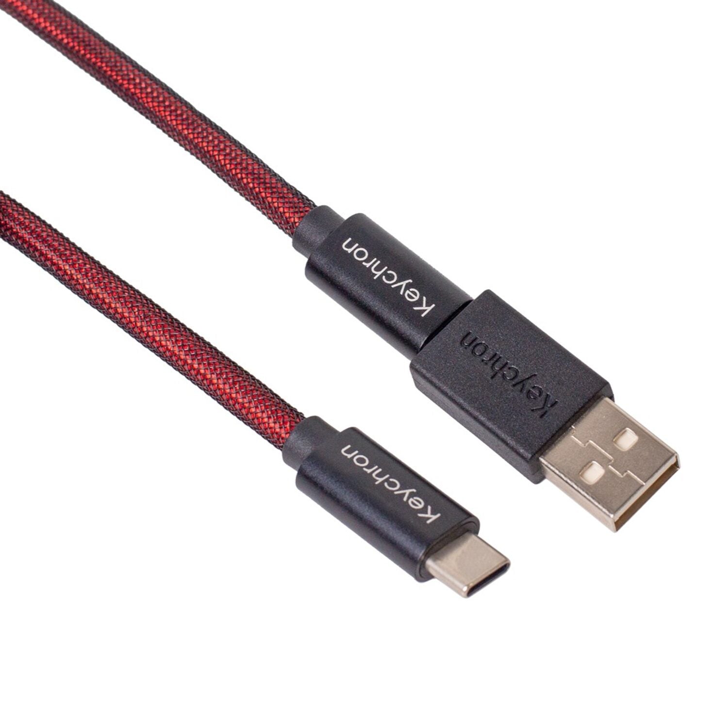 Keychron Coiled Aviator Cable - Red
