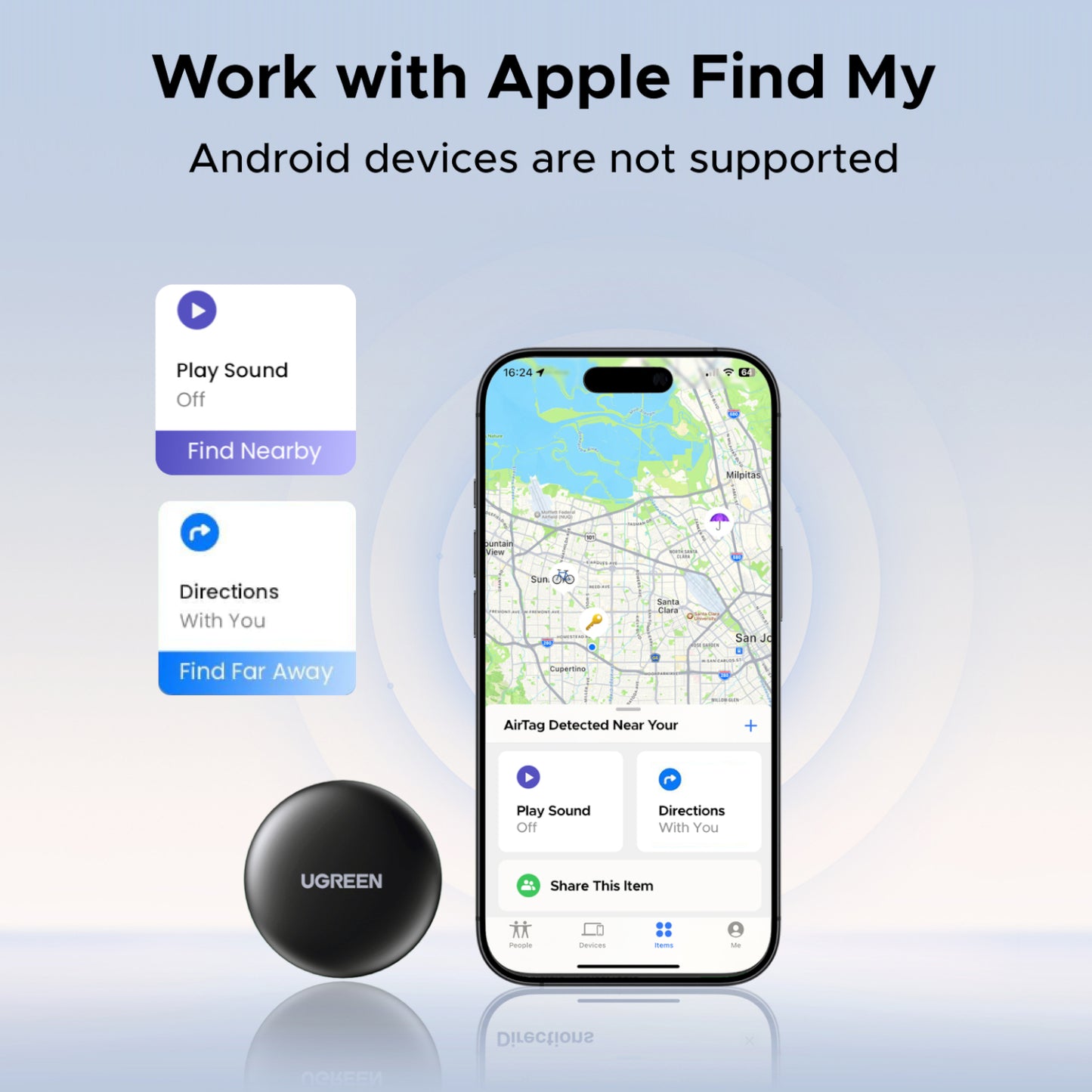 UGREEN FineTrack Mini Smart Finder for Apple Devices