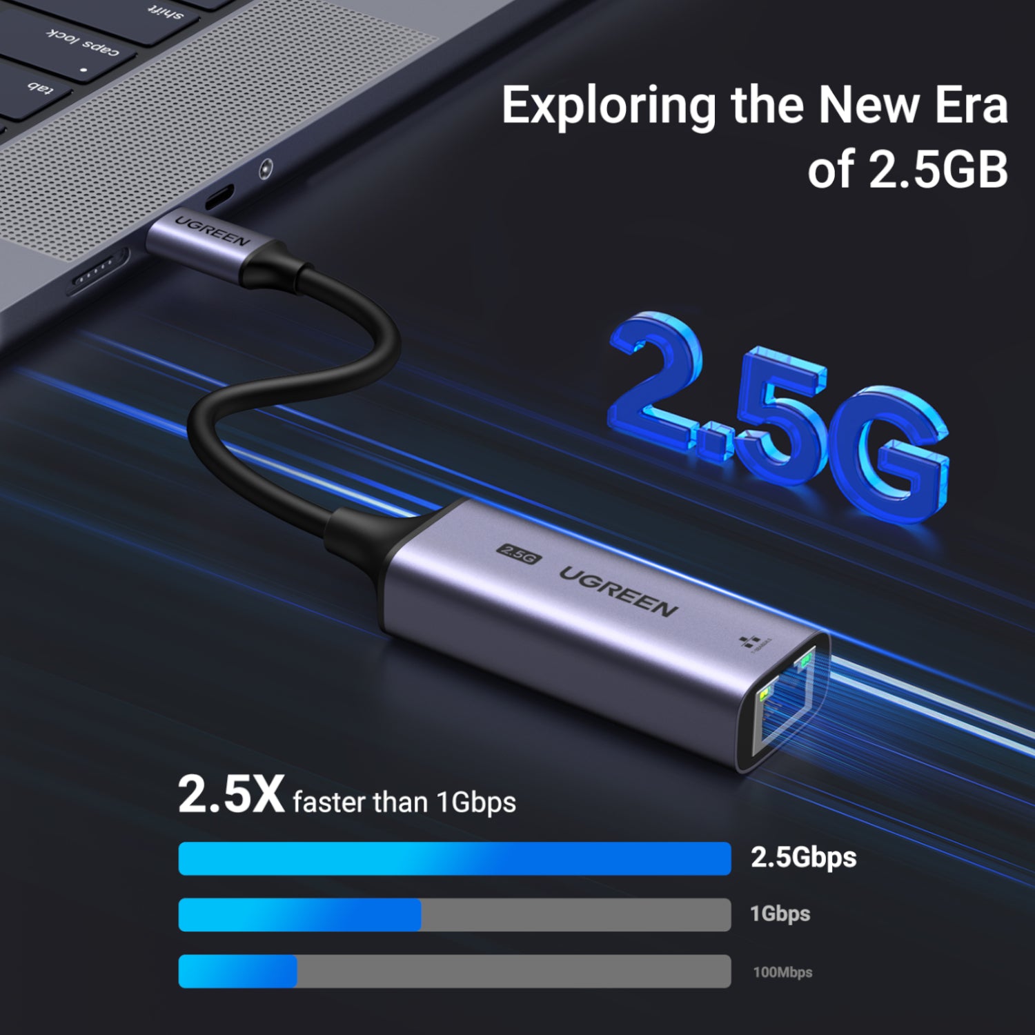UGREEN USB3.0 C to 2.5Gbit Ethernet Adapter
