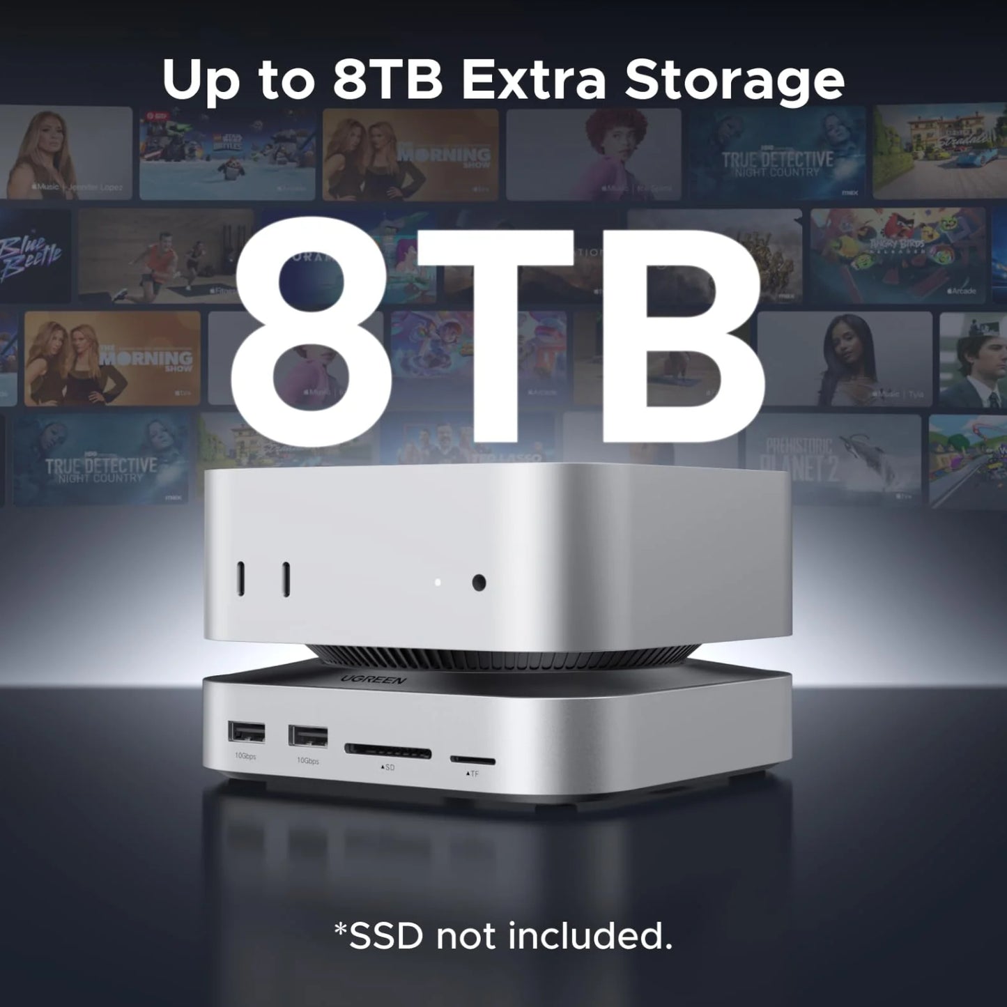 UGREEN Mac mini M4 11-in-1 Dock with SSD Enclosure