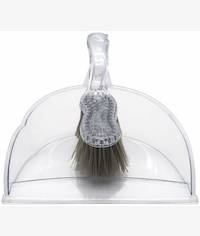 Casey Handheld Clear Dustpan And Brust Set