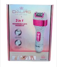 Daling 3 in 1 Rechargeable Ladies Grooming Kit