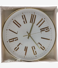 Casey Wall Clock Gold