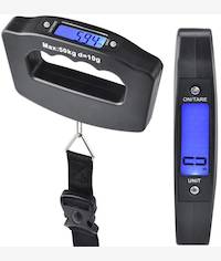 Casey Electronic Luggage Top Display Scale