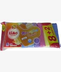 Casey 30 x 30cm 10 Pack Microfiber Cleaning Cloths