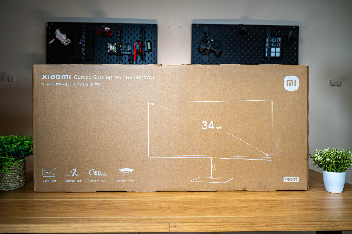 Xiaomi G34WQi 34" 1440p UltraWide VA Curved Gaming Monitor (180Hz, 1ms)