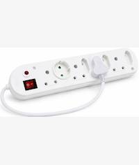 Electrosense 8 Way Multiplug 16A Power Strip