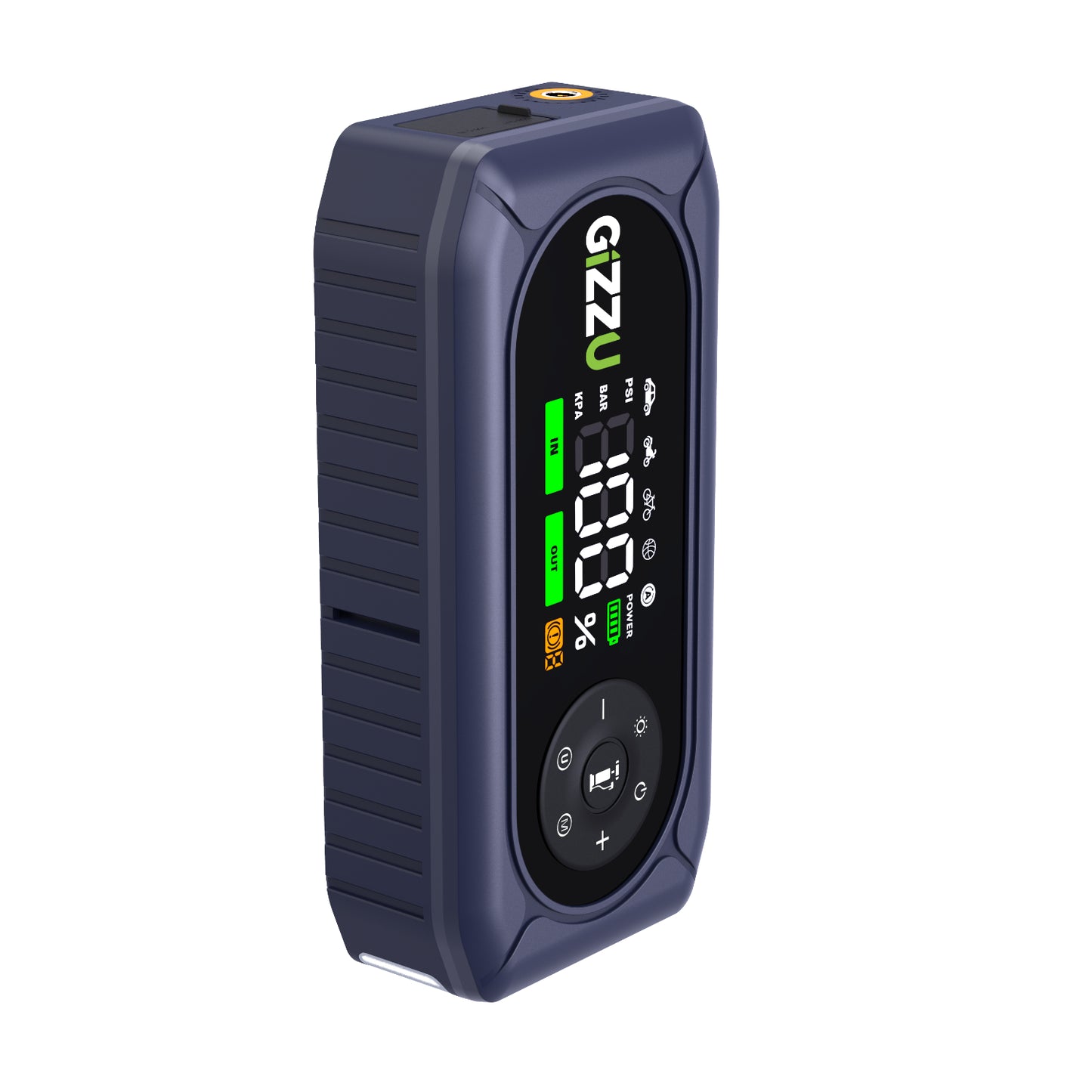 Gizzu 4-in-1 Jump Starter and Air Compressor