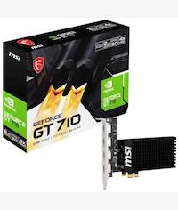 MSI Nvidia GeForce GT 710 2GD3H 2GB 64-BIT 4x HDMI Graphics Card