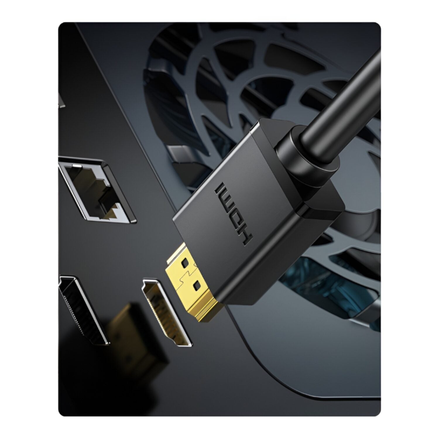 UGREEN HD104-10108 HDMI 4K Cable Male to Male Black 3m - Black