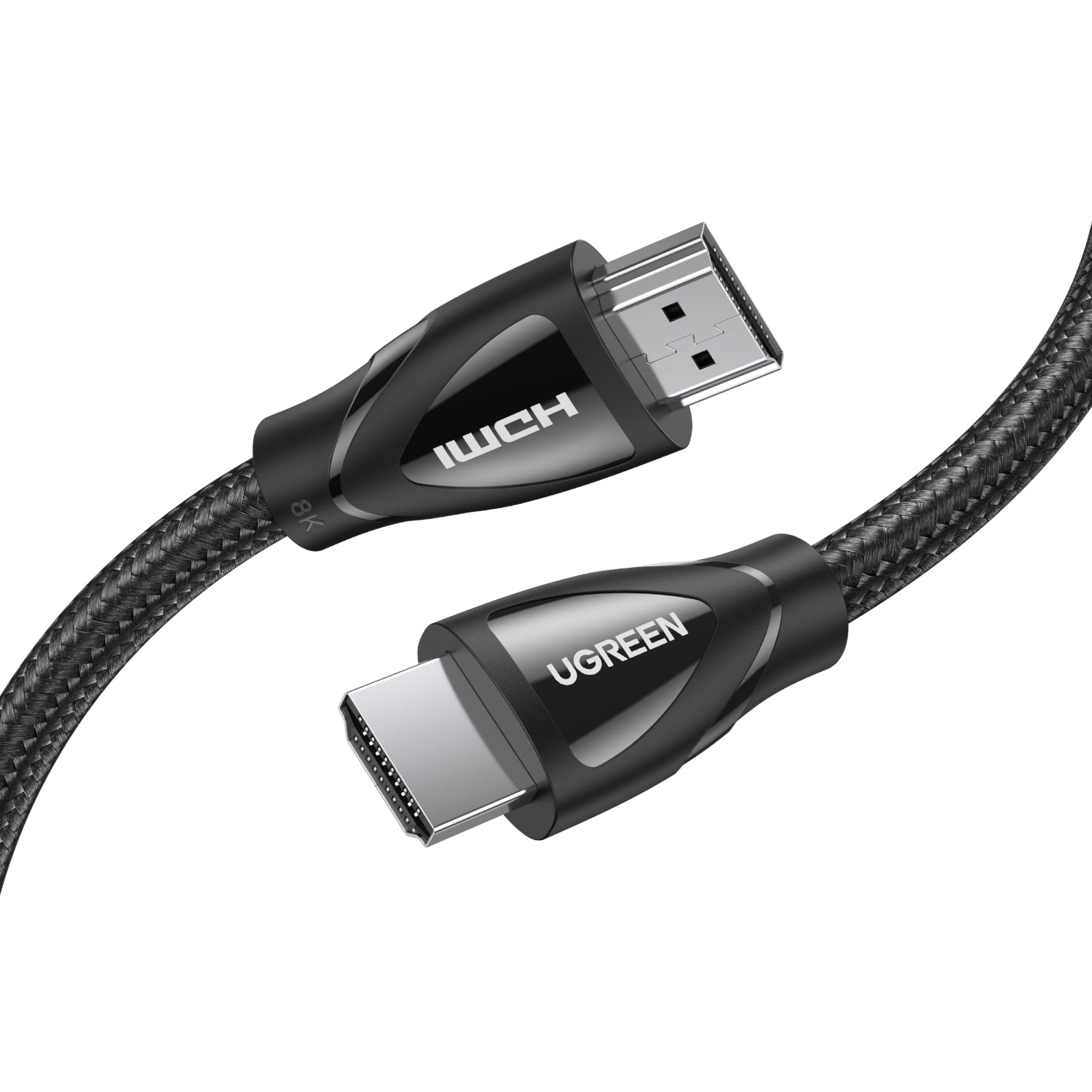 UGREEN HDMI 2.1 Male to Male Cable 2M (8K@60Hz | 4K@120Hz) – Black