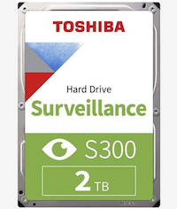 Toshiba Surveillance S300 3.5 Inch 2TB Internal Hard Drive