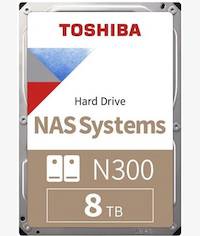 Toshiba N300 8TB NAS Internal SATA Hard Drive