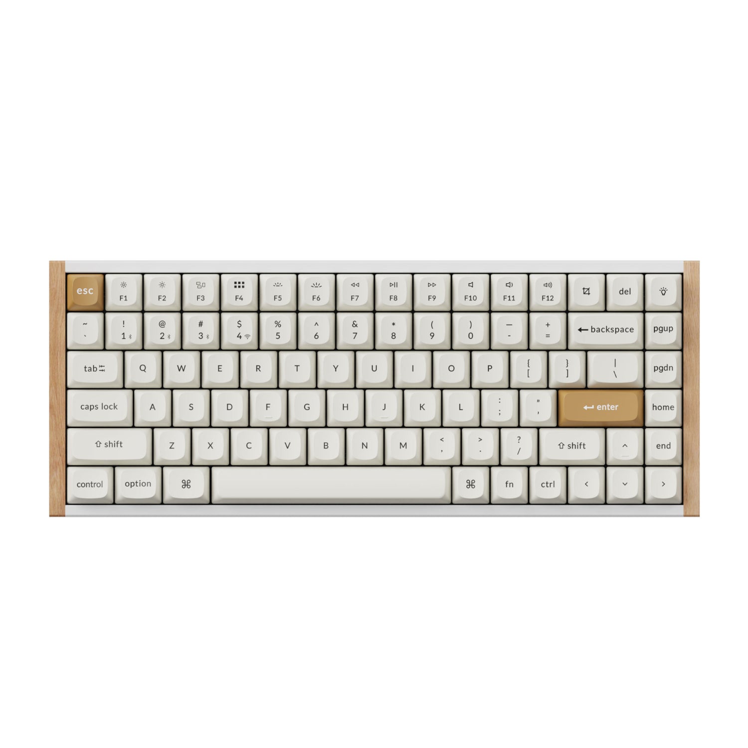 Keychron K2 HE Wireless Special Edition Magnetic Custom Keyboard | NEBULA Switch – White