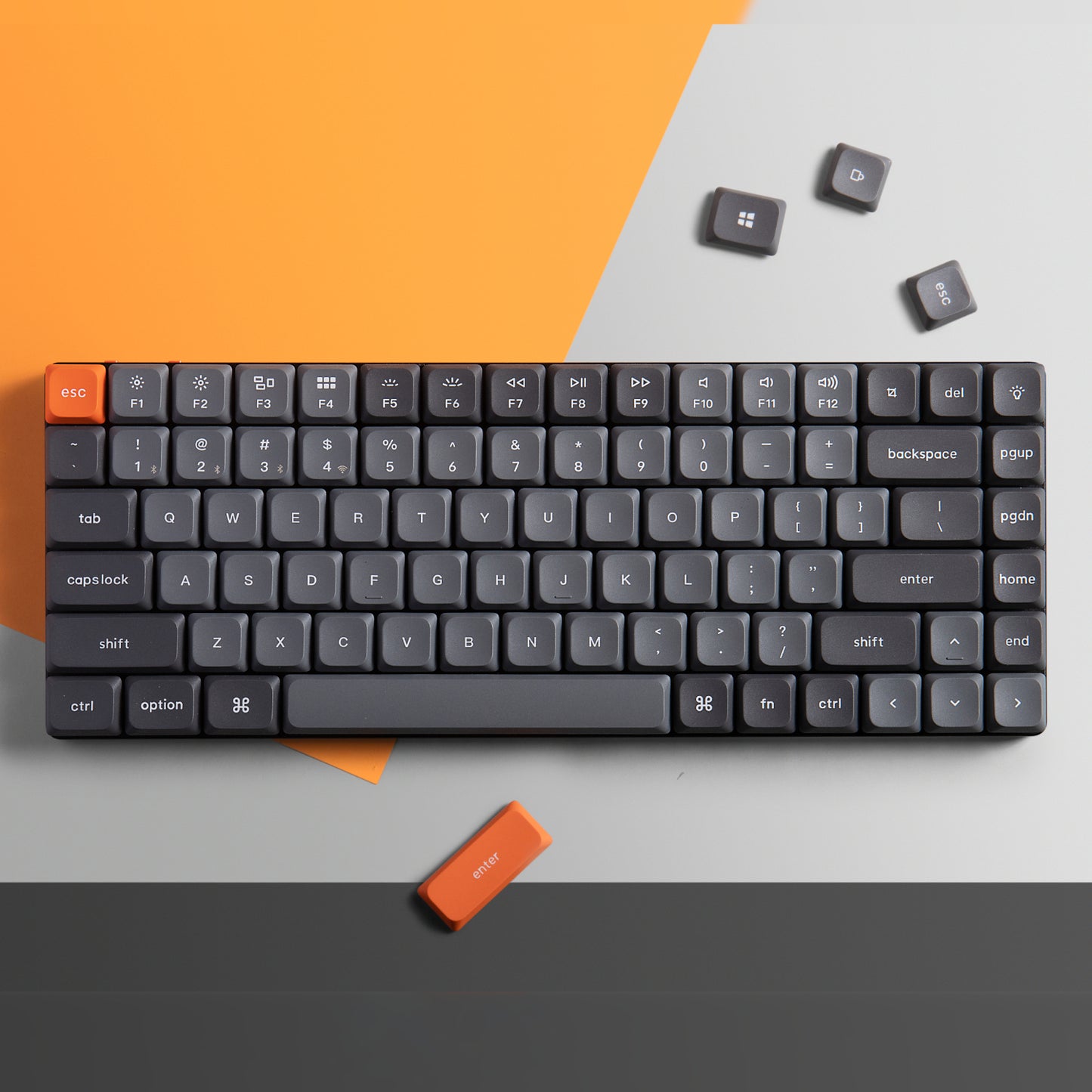 Keychron K3 Max QMK/VIA Wireless 75% Custom Mechanical Keyboard | BROWN Switches
