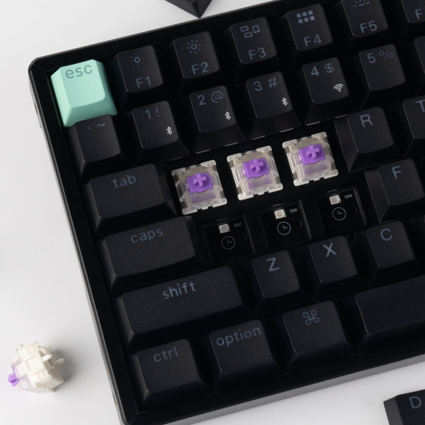Keychron K4 HE 96% Magnetic Switch Hot-Swap RGB Wireless Keyboard – Black
