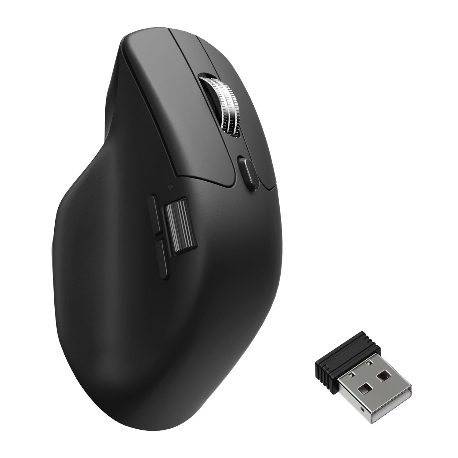 Keychron M6 30000 DPI Wireless Silent Mouse - Black (BT/2.4GHz/Wired)