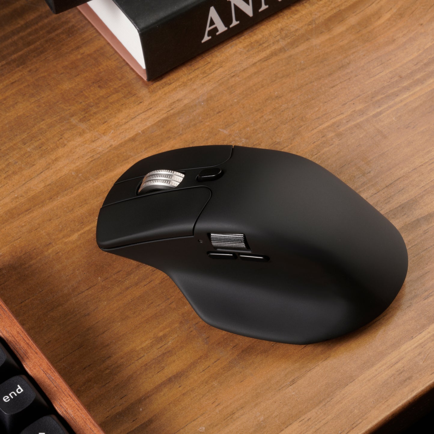 Keychron M6 30000 DPI Wireless Silent Mouse - Black (BT/2.4GHz/Wired)
