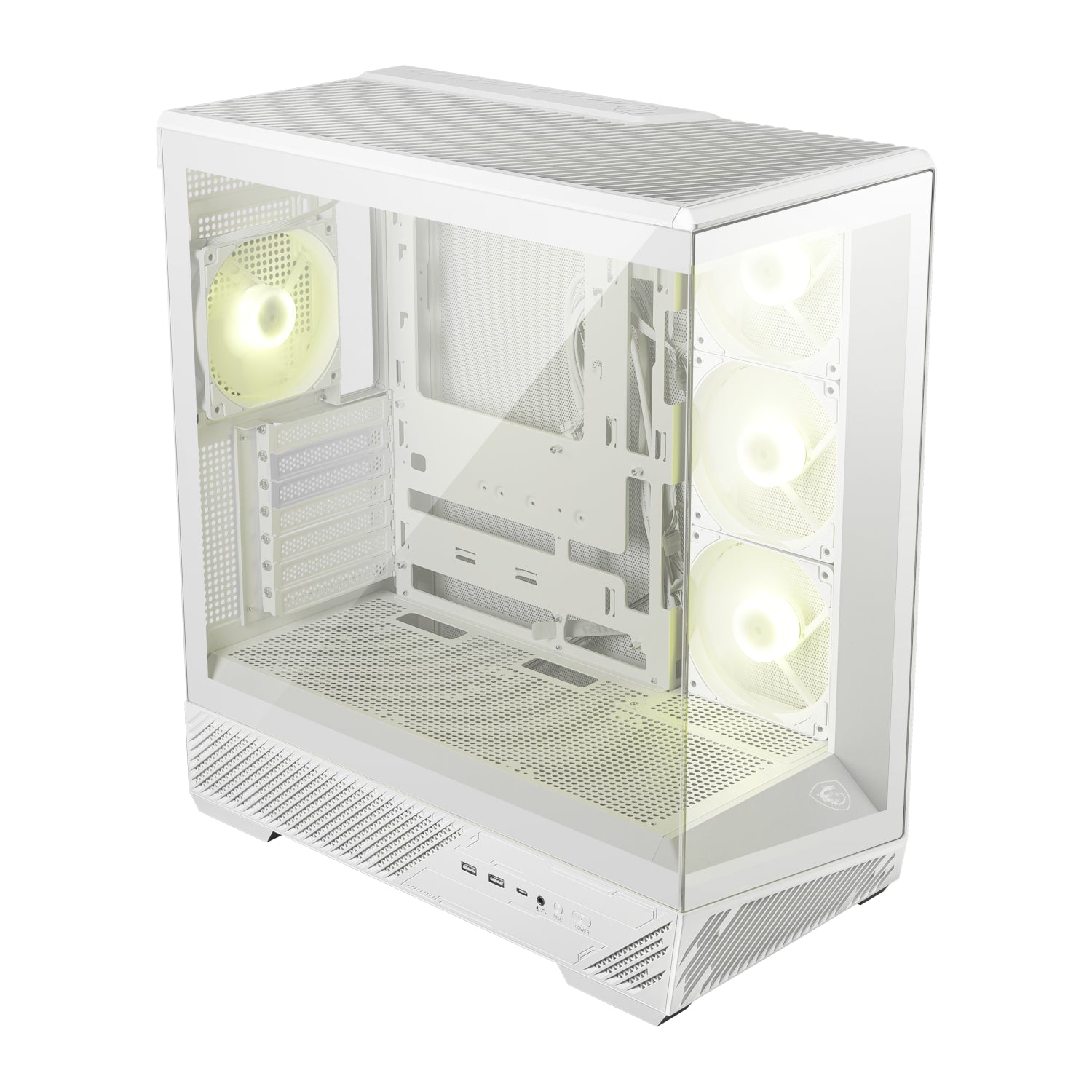 MSI MAG PANO 130R PZ ATX Gaming Chassis - White