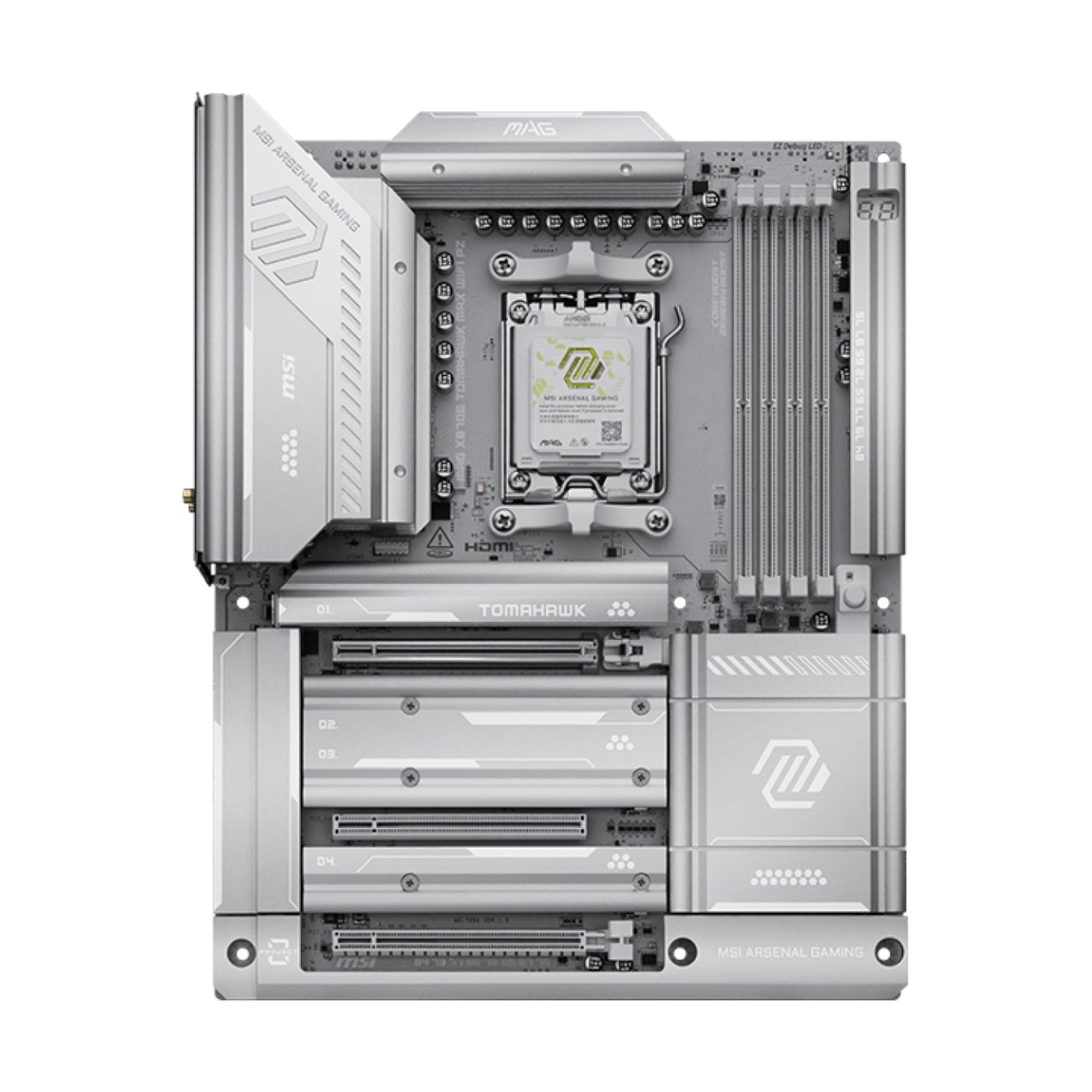 MSI MAG X870E TOMAHAWK MAX WIFI PZ AM5 ATX Motherboard