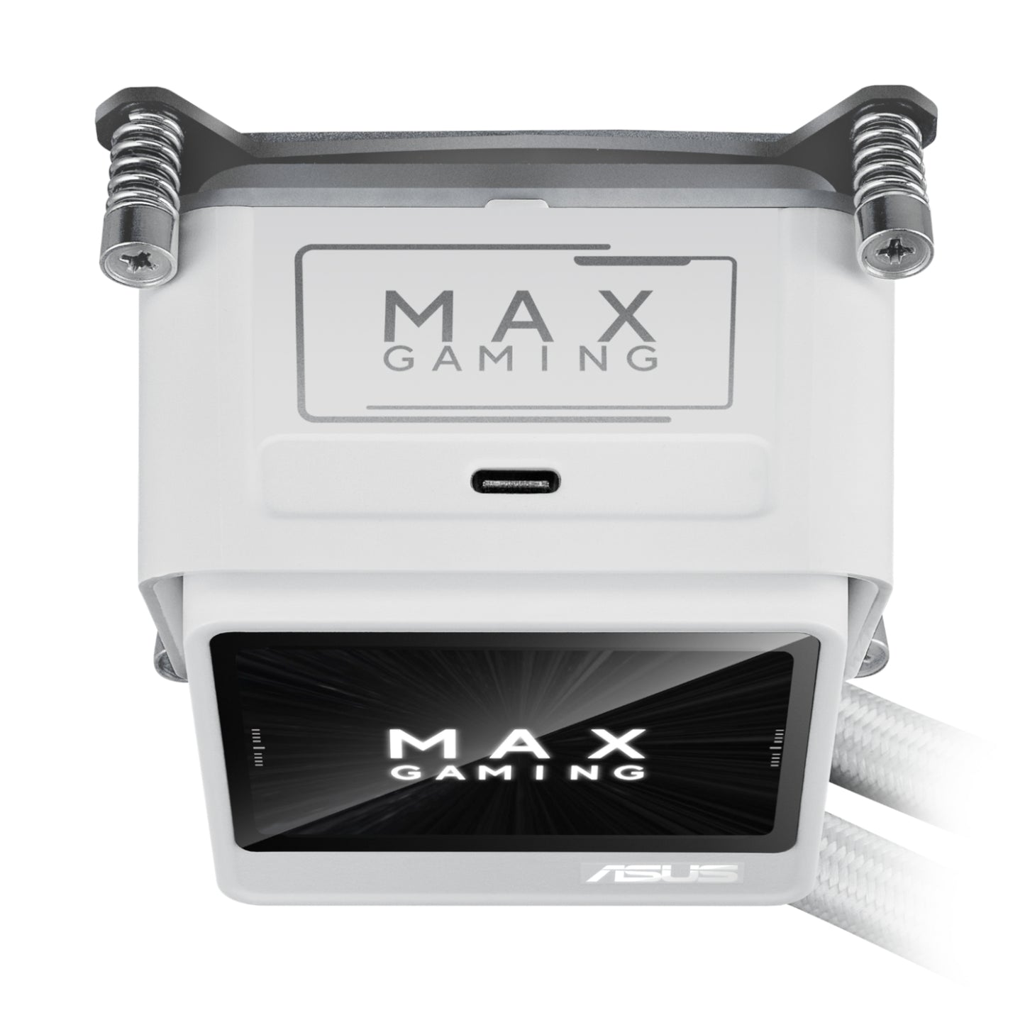 Asus MAX Gaming LC 360 ARGB LCD All-in-one CPU Liquid Cooler - White