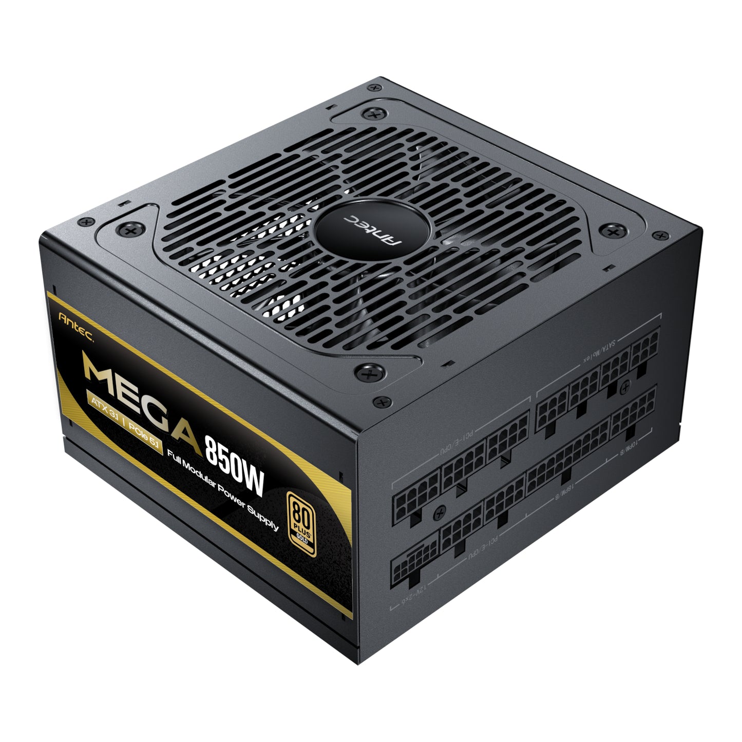 Antec MEGA 850W 80 PLUS Gold ATX3.1 PCIE 5.1 Fully Modular Power Supply