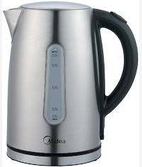 Midea Deluxe 1.7 Litre Stainless Steel Kettle